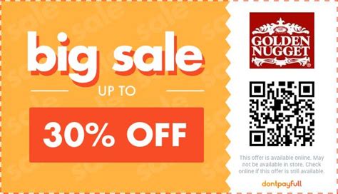Golden Nugget Promo Code .